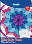 Carte de colorat Mandala A4 pentru adulti -model 4