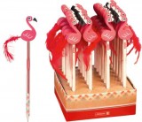 Creion Brunnen cu radiera  Flamingo