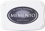 Tusiera Memento 10x6 cm-tuxedo black-negru smoking