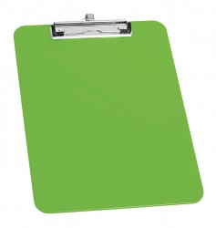 Clipboard Wedo A4 simplu verde, cu suport pentru pix