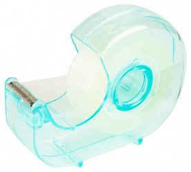 Dispenser TOP cu banda adeziva 18x33 transparent albastru