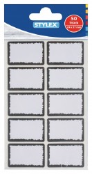 Etichete autoadezive albe 24 x 37 mm-50 buc/set