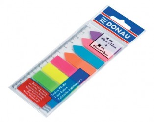 Index plastic 8 culori/set