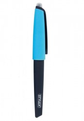 Roller gel cu functie de stergere Stylex mina albastra 0.7 mm, corp albastru