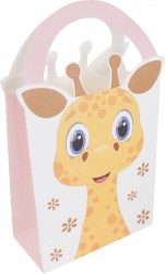 Set 4 pungi cadou din hartie Zoo girafa Stylex, 22 x 12 x 6 cm