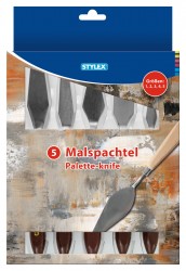 Set 5 spatule pentru pictura Stylex
