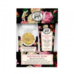 Set cadou Sapun lichid spuma 140 ml + Crema maini 75 ml, Michel Design Works-Midnight Rose