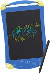 Tableta Wedo LCD Rainbow desenat si scris, 8.5, pentru copii,  cu sistem de blocare imagine