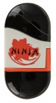 Ascutitoare simpla cu radiera Stylex Ninja, capac negru