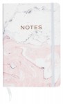 Carnet cartonat 14.8 x 21 cm Stylex -Notes alb roz