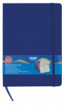 Carnet cartonat 14.8 x 21 cm Stylex albastru