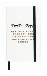 Carnet cartonat 9 x 14 cm Stylex eyelashes