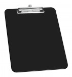 Clipboard Wedo A4, simplu,negru, cu suport pentru pix