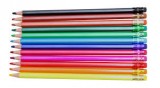 Creioane colorate Stylex-cu radiera-12 culori/set