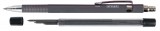 Creion mecanic mina grafit 2 mm Stylex ,inclusiv 6 mine si ascutitoare, gri