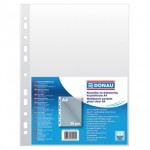 File de protectie A4 din plastic CRISTAL transparent-50 microni-set 25 bucati