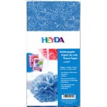 Hartie matase-tissue paper- albastru floral
