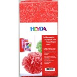 Hartie matase-tissue paper- rosu floral