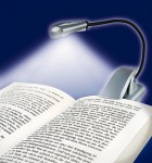 Lampa Wedo pentru citit carte-argintie