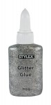 Lipici cu glitter Stylex argintiu 37.5 gr