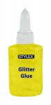 Lipici cu glitter Stylex galben 37.5 gr