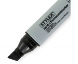 Marker permanent Jumbo Stylex negru, 3-10.5 mm