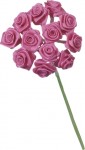 Mini buchet de trandafir 1.5 x 10 cm-roz