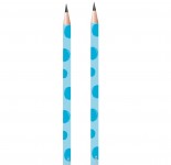 Set 2 creioane HB Jumbo Stylex albastru
