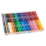 Set 24 creioane colorate Jolly Crazy, 48 culori
