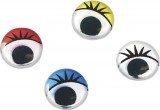 Set ochi miscatori color cu gene 12 mm-20 bucati/set