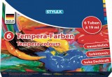 Tempera 6 culori Stylex